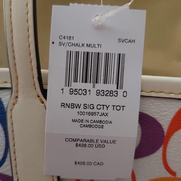 Coach Multi Colored Set - Picture 4 of 5